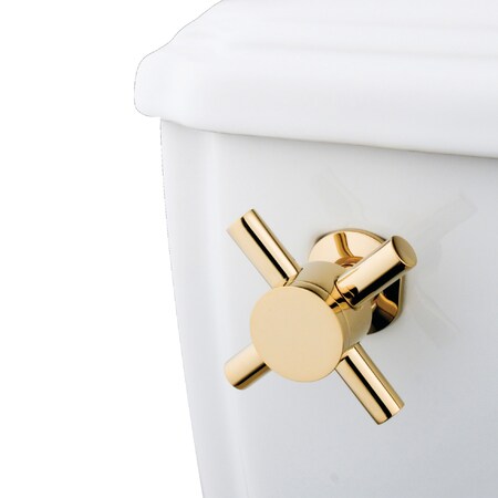 Kingston Brass Concord Toilet Tank Lever, Polished Brass KTDX2